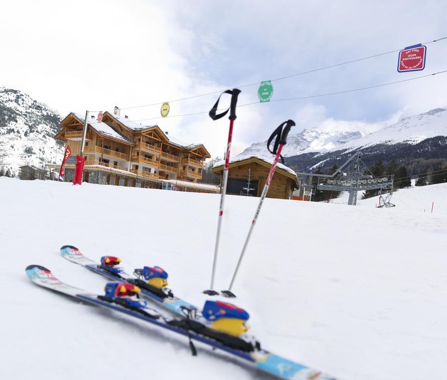 CGH Résidences&Spas Les Chalets de Flambeau Lanslebourg-Mont-Cenis Exterior foto