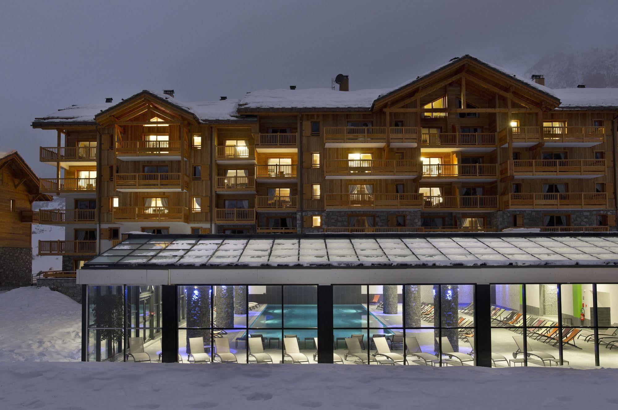 CGH Résidences&Spas Les Chalets de Flambeau Lanslebourg-Mont-Cenis Exterior foto