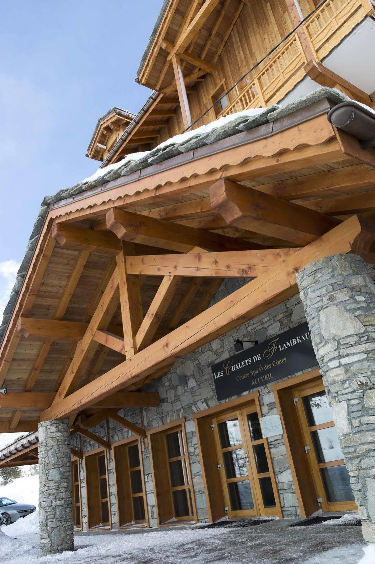 CGH Résidences&Spas Les Chalets de Flambeau Lanslebourg-Mont-Cenis Exterior foto